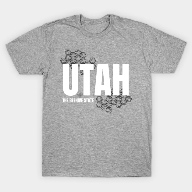 Utah The Beehive State T-Shirt by MalibuSun